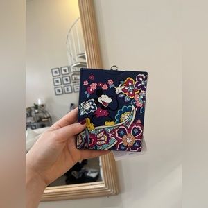 Vera Bradley x Disney Passport Holder NWT